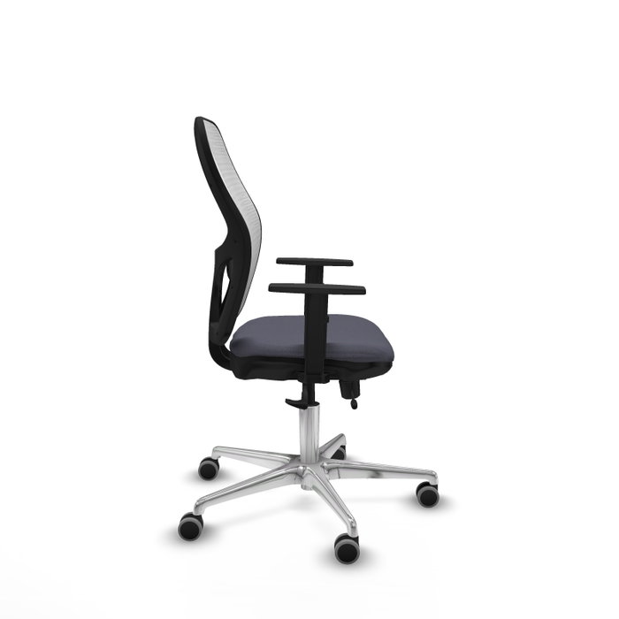 PIQUERAS Y CRESPO Silla de oficina Jorquera Gris/Blanco con mecanismo Sincro/Traslack PIQUERAS Y CRESPO Silla de oficina Jorquera Gris/Blanco con mecanismo Sincro/Traslack