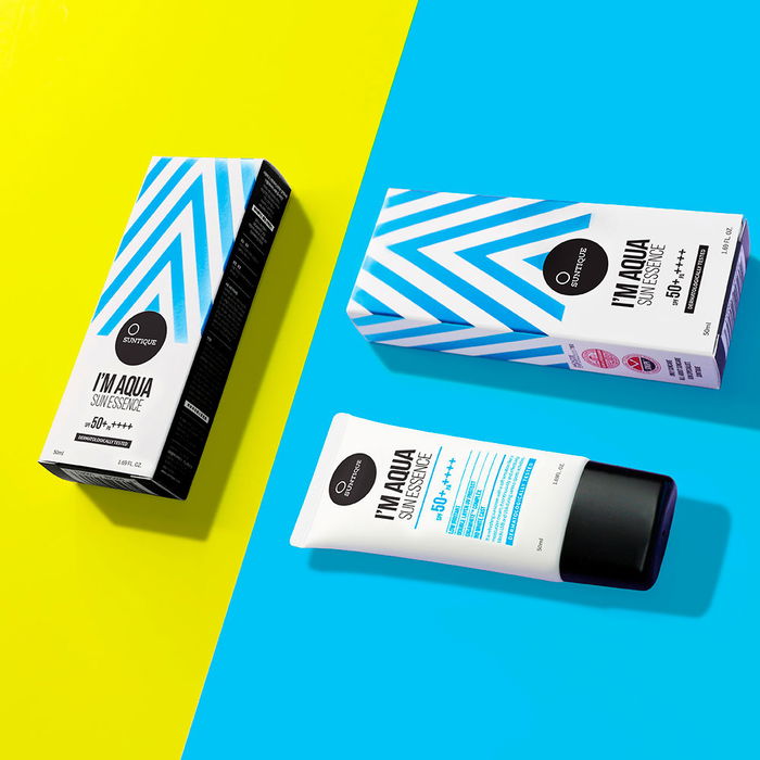 Suntique I'M AQUA sun essence SPF50+ Protector Solar Facial Muy Alta Protección SPF 50+ / PA++++ 50 ml