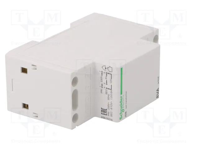 SCHNEIDER ELECTRIC Transformador de red ACTI9 8VA 230V AC a 8V/12V