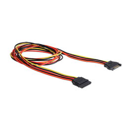 DeLOCK Cable de extensión de alimentación SATA de 15 pines, 1 m
