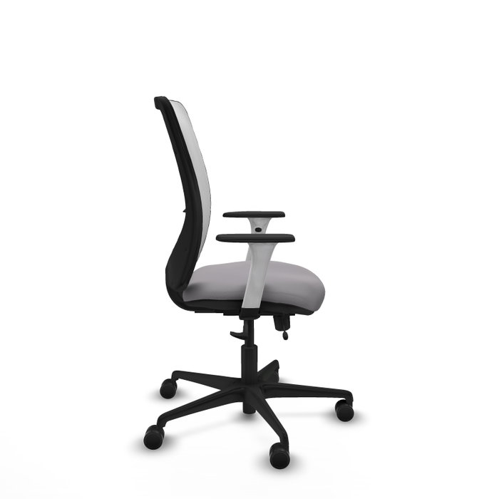 PIQUERAS Y CRESPO Silla de oficina Zulema Gris y Blanco