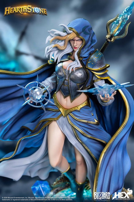 HEX Collectibles Estatua Hearthstone Jaina Proudmoore 1/6