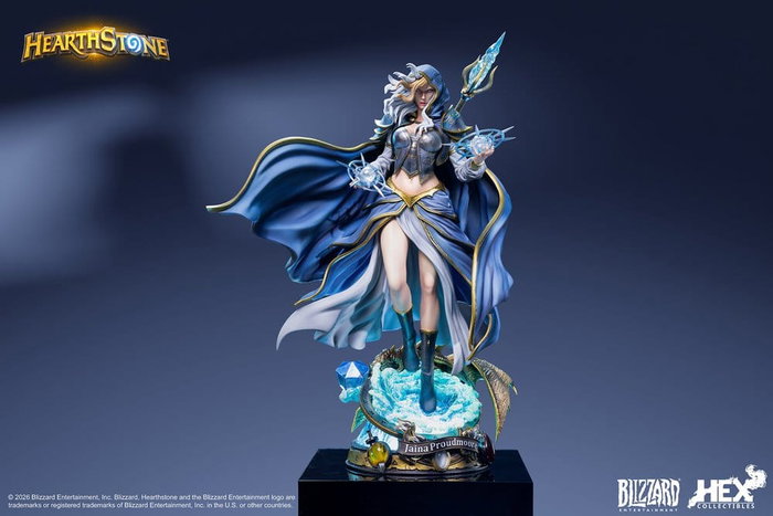 HEX Collectibles Estatua Hearthstone Jaina Proudmoore 1/6