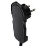 Rev Regleta de 6 tomas con interruptor y cable de 2 m, negro