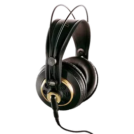 AKG Auriculares K240 Studio Semiabiertos Dinámicos Impedancia 55 Ohmios Respuesta Frecuencia 15-25000 Hz Cable Desmontable 3m Jack 3.5mm Dorado