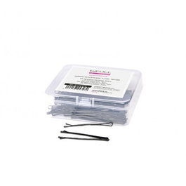 Bifull Caja de 150 Clips Planos de 51mm Negro