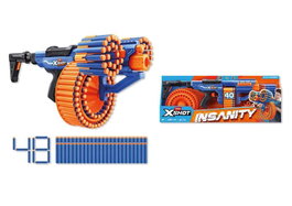ZURU X-Shot Insanity Series 1 Blitz Hammer con 48 dardos