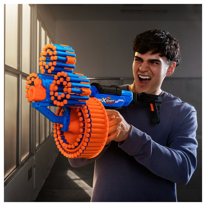 ZURU XSHOT Insanity Series Blitz Hammer con 48 dardos ZURU XSHOT Insanity Series Blitz Hammer con 48 dardos