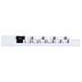 Lian Li EDGE HUB con 4 puertos USB y 6 conectores PWM, Blanco