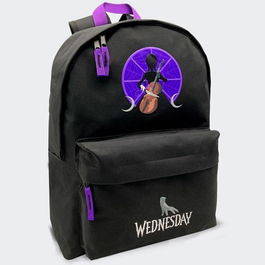Toybags Mochila Americano Wednesday Addams con Compartimento para Laptop