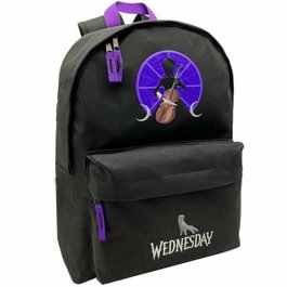 Toybags Mochila Wednesday Addams con Compartimento para Portátil
