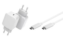 CoreParts Cargador USB-C 20W con Cable de 1 metro PD QC3.0 EU