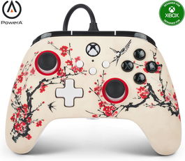 Power A Mando con Cable Advantage para Xbox Series X|S, Warriors Nirvana, XBGP0180, con Botones Asignables y 3m USB-C, Compatible con Windows