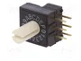 Aratas (Formerly Omron Components) Conmutador de código HEX/BCD 16 posiciones THT