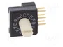 Aratas (Formerly Omron Components) Conmutador de código HEX/BCD 16 posiciones THT