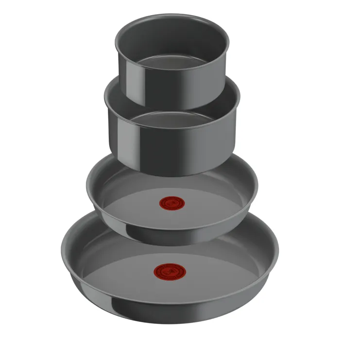 TEFAL INGENIO RENEW Batería de 5 piezas, Inducción, Revestimiento cerámico antiadherente, Sin PFOA, Hecho en Francia L2619002 TEFAL INGENIO RENEW Batería de 5 piezas, Inducción, Revestimiento cerámico antiadherente, Sin PFOA, Hecho en Francia L2619002