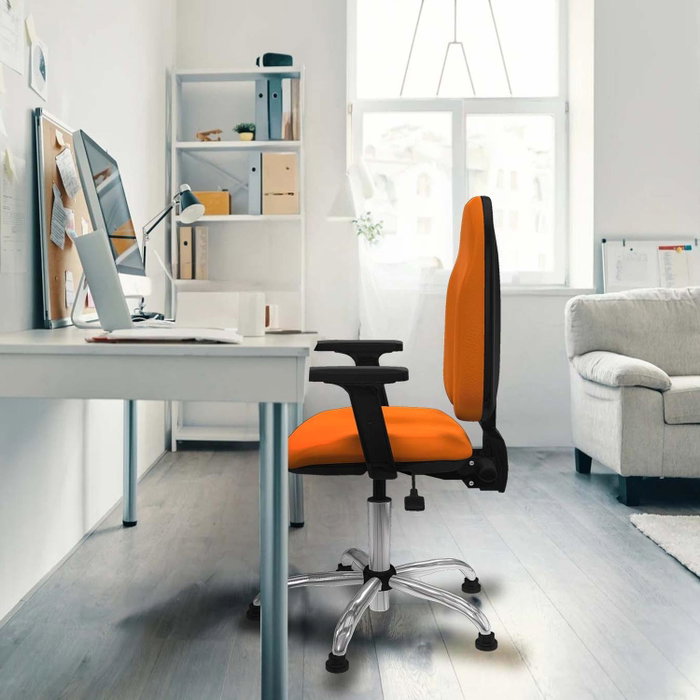 PIQUERAS Y CRESPO Silla de oficina Algarra Gris oscuro con mecanismo Asincro PIQUERAS Y CRESPO Silla de oficina Algarra Gris oscuro con mecanismo Asincro