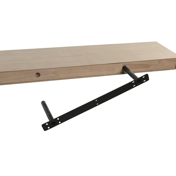 DKD Home Decor Repisa de Madera de Hevea 80x20x5 cm