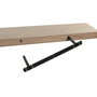 DKD Home Decor Repisa de Madera de Hevea 80x20x5 cm
