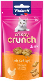 Vitakraft Snack Gato Bocaditos Crujientes Relleno Pollo 8x60gr
