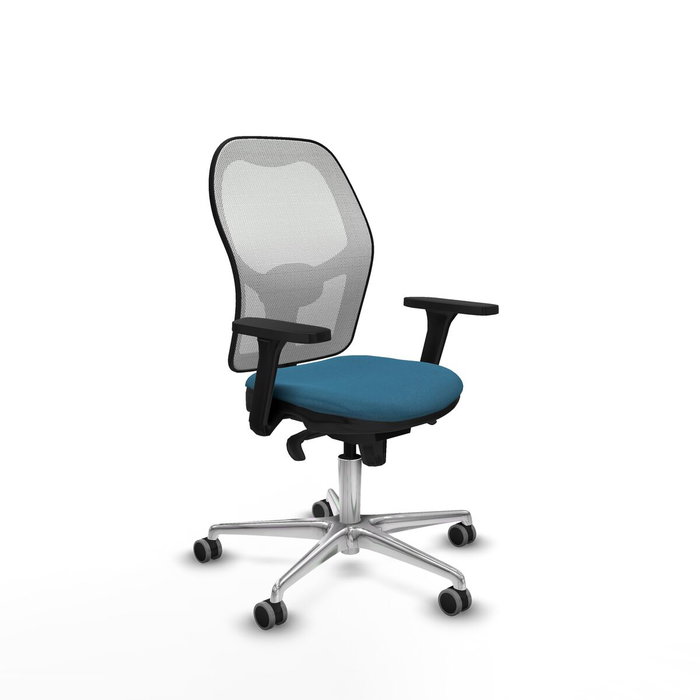 PIQUERAS Y CRESPO Silla de oficina Jorquera Verde petróleo y Blanco PIQUERAS Y CRESPO Silla de oficina Jorquera Verde petróleo y Blanco
