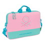 Maletín para Portátil Benetton Dolce Multicolor 40 x 27 x 4 cm