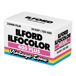 Ilford Ilfocolor 400+ 135/24 Vintage Tone - Carrete de 35mm, 24 exposiciones, ISO 400