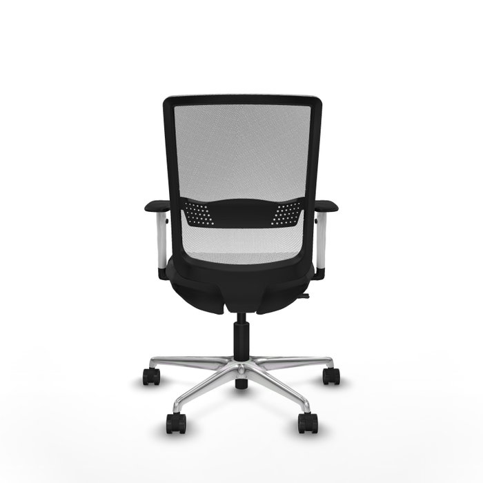 PIQUERAS Y CRESPO Silla de oficina Haches con mecanismo Sincro/Traslack, Gris oscuro y Blanco PIQUERAS Y CRESPO Silla de oficina Haches con mecanismo Sincro/Traslack, Gris oscuro y Blanco