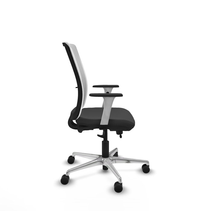 PIQUERAS Y CRESPO Silla de oficina Haches con mecanismo Sincro/Traslack, Gris oscuro y Blanco PIQUERAS Y CRESPO Silla de oficina Haches con mecanismo Sincro/Traslack, Gris oscuro y Blanco