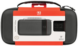 Turtle Beach PlayTrek Travel Case para Nintendo Switch, OLED y Switch 2 en Gris Antracita