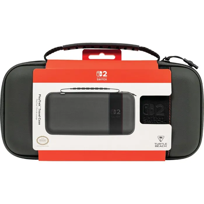 Turtle Beach Estuche de viaje PlayTrek para Nintendo Switch 2 - Gris antracita Turtle Beach Estuche de viaje PlayTrek para Nintendo Switch 2 - Gris antracita