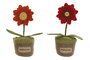 DKD Home Decor Sujetapuertas Multicolor 14 x 33 x 14 cm (2 Unidades)