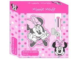 Safta Set de Diario con Candado Minnie Mouse Minty con Bolígrafo