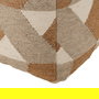 Puf Multicolor Lana-Algodón Decoración 45 X 45 X 45 cm