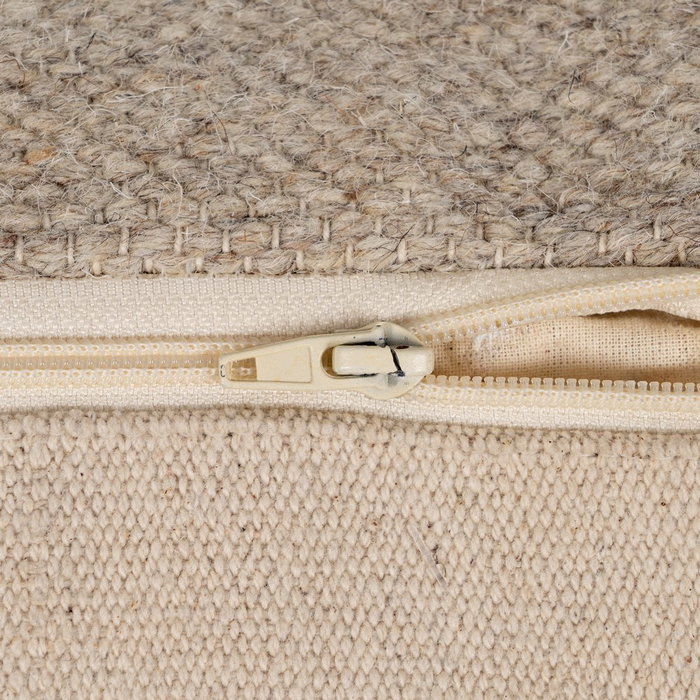 Puf Multicolor Lana-Algodón Decoración 45 X 45 X 45 cm