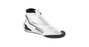 Sparco Zapatillas Karting K-Prime Talla 45 Blanco/Negro