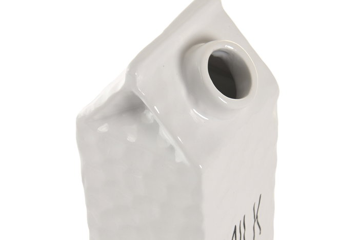DKD Home Decor Lechera de Porcelana y Corcho Blanca HUIDE 26 DKD Home Decor Lechera de Porcelana y Corcho Blanca HUIDE 26