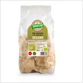 BIOCOP Mini Crackers De Trigo Sesamo 250Gr. Bio Vegan
