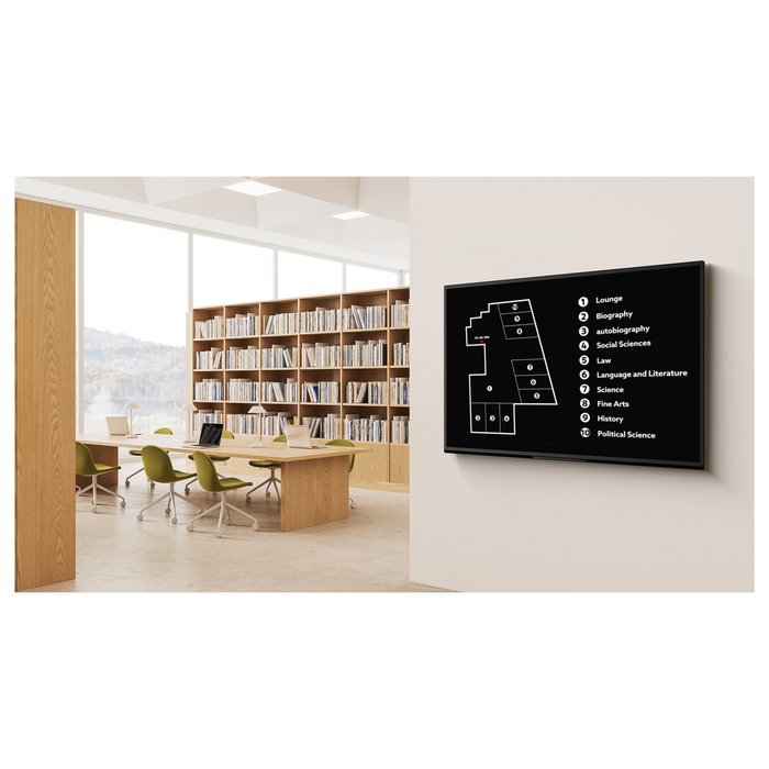 Sony FW-55EZ20L Pantalla de señalización digital 55 Pulgadas 4K UHD Negro