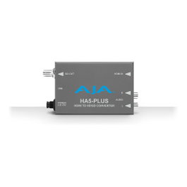 AJA HA5-Plus Conversor de Video Activo HDMI a BNC 1080p Gris