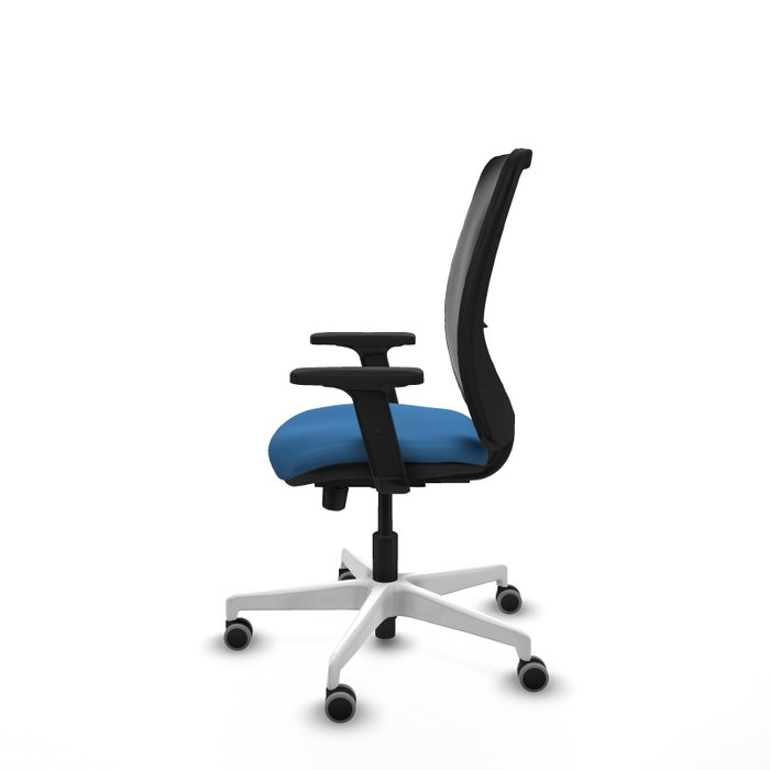PIQUERAS Y CRESPO Silla de oficina Zulema Azul claro y Negro