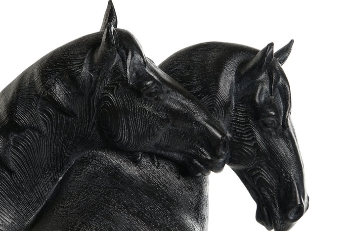 DKD Home Decor Figura Colonial de Resina con Caballos