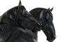 DKD Home Decor Figura Colonial de Resina con Caballos