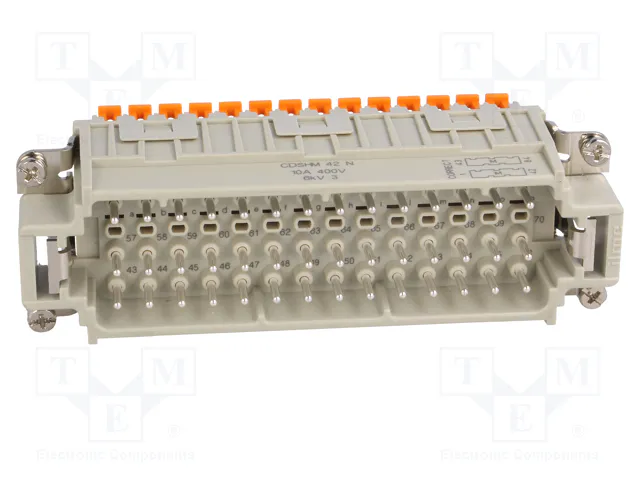 ILME CDSHM42N Conector HDC Macho de 42 Pines