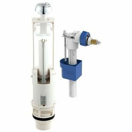 Edouard Rousseau Kit mecanismo inodoro con válvula flotador lateral - 3/6L - Certificado NF