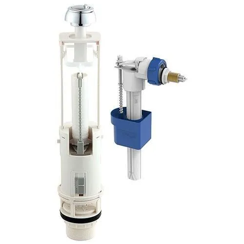 Edouard Rousseau ROU3047404210922 Kit mecanismo inodoro con válvula flotador lateral 3/6L Certificado NF