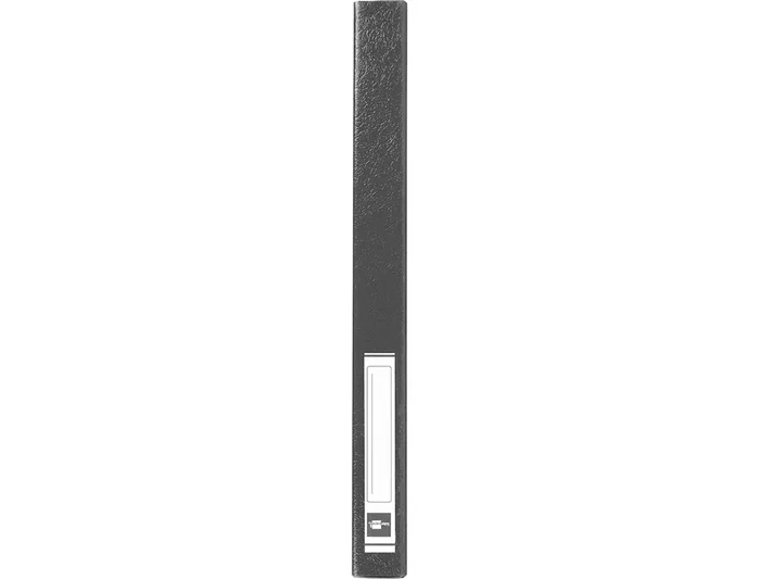 Liderpapel Carpeta para proyectos de cartón gofrado Gris con lomo de 30 mm