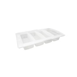 ARAVEN Cubeta GN 1/1 con 4 compartimentos y tapa