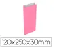 Basika Sobre Papel Celulosa Rosa XS con Fuelle 120x250x30 mm Paquete 25 Unidades