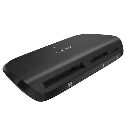 SanDisk ImageMate PRO USB-C Lector de Tarjeta Negro SanDisk ImageMate PRO USB-C Lector de Tarjeta Negro